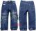 ~KAKO~NOWE navy jeans TRIANGLE 6-ok.104/110