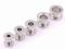 Kolczyk tunele stal 316l 3/4/6 mm  slash69 864