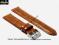pasek do zegarka 20 mm DILOY SL2.20.3 BRĄZOWY