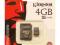 KARTA MICROSDHC 4GB LG GD510 GD880 GD900 GM730