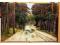Kopia obrazu J.Chełmońskiego "Droga w lesie