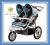 Wózek INSTEP Safari Double Jogger Duo bliźniaczy