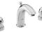 GROHE SENTOSA CHROM bateria umywalkowa 3-otworowa