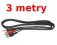 KABEL JACK 3,5mm - 2 x RCA CHINCH 3m