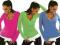 SEXOWNA bluzka sweterek w serek - 14 kolorów