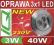 OPRAWA OPRAWKA SUFITOWA 3x1 HIGH POWER LED+GRATIS