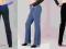 Spodnie dam. 90 cm KWS jeans 3 kolory strecz lycra