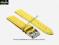 pasek do zegarka 18 mm DILOY 337.18.10 ŻÓŁTY