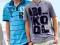 KK75* MODNY T-SHIRT NOWA KOLEKCJA ROZ 140/146