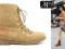 129 MILITARY BOOTS ocieplane worker boot CAMEL 38