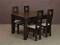 Zestaw Stół 120x80 + 2x35, 4 krzesła Wenecja Raty