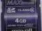 MAXELL 4 GB FULL HD NOWA class 6 WYSYLKA GRATIS