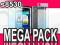 MEGA Pack Folia 4w1 SAMSUNG S5260 STAR II 2 9 szt!