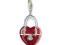 Zawieszka CHARMS -  Torebka czarne serce 01/050
