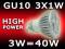 ŻAROWKA LED GU10 3X1 CHIP JAPAN WYSYŁKA GRATIS