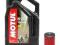 OLEJ MOTUL 5100 10W40 4L+FILTR OLEJU DR 125 85-00