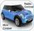 Zdalnie sterowany Mini Cooper niebieski 1:20 c816