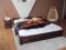 Łóżko drewniane sosnowe EURO 140x200 orzech !!!