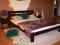 Łóżko sosnowe,drewniane KARINA 180 orzech PRODUCEN