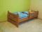 Łóżko sosnowe KUBUŚ 70x160 dla dziecka drewniane