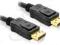 KABEL DISPLAYPORT M/M 5M GOLD DELOCK