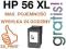 XXL TUSZ HP 56 MAX POJEMNOŚĆ 20 ML - WYSYŁKA 0 ZŁ