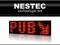 Reklama LED wyświetlacz z USB - NESTEC PROFI+ 420