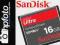 16GB SanDisk Compact Flash CF ULTRA 30MB/s Lublin