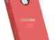 Krusell ColorCover - Etui iPhone 4S (czerwony)