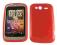 BACK COVER GEL SKIN HTC Wildfire S A510 G13 POMARA