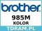 BROTHER LC985M Tusz Oryginalny FVat / Sklep Wawa