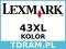 LEXMARK 43 XL Tusz Oryginalny FVat / Sklep Wawa