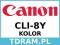 CANON CLI-8Y Tusz Oryginalny FVat / Sklep Wawa
