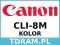 CANON CLI-8M Tusz Oryginalny FVat / Sklep Wawa
