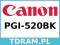 CANON PGI-520BK Tusz Oryginalny FVat / Sklep Wawa