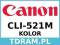 CANON CLI-521M Tusz Oryginalny FVat / Sklep Wawa