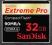 SANDISK Extreme PRO CF 32GB 600x 90MB/s UDMA 6