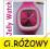 ZEGAREK, Zegarki / JELLY WATCH / Ciem.RÓŻOWY_G.W._