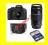 CANON 550D +18-55 IS + 75-300 + 8GB+TORBA GW/FVAT