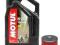 OLEJ MOTUL 5100 10W40 4L+FILTR OLEJU DR 250 90-99