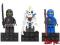 LEGO NINJAGO MAGNES 853102 COLE NUCKAL JAY - P-Ń