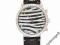 River Island Zegarek damski cyrkonie ZEBRA