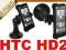 SOLIDNY UCHWYT + ZESTAW KABURA 4 w 1 DO HTC HD2