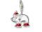 Zawieszka CHARMS -  Zimowa świnka 01/181