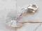 ZAWIESZKA CHARMS SWAROVSKI HEART CRYSTAL
