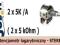 Potencjometr obrotowy 2 x 5K _ logarytmiczny