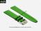 pasek do zegarka 20 mm DILOY 344.11.20 ZIELONY
