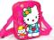RÓŻOWA TOREBKA LAKIERKOWA   HELLO KITTY  NA ZAMEK