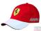 F1BUTIK - czapka Ferrari THREE COLORED CAP - RED
