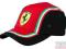 F1BUTIK - czapka Ferrari ITALIAN CAP - RED / BLACK